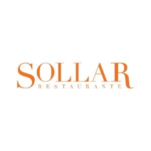 Logo do Sollar Restaurante em fundo branco