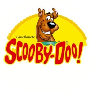Logo da Lanchonete Scooby-Doo com personagem